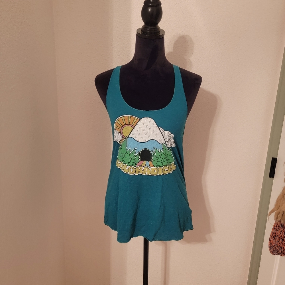 Coloradical tank top